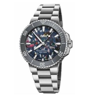 Oris Aquis Date Upcycle Automatic Mens Watch 01 733 7787 4150-07 8 22 04PEB