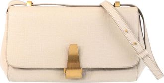 Bottega Veneta Leather Angle Paramerato Shoulder Bag (Authentic Pre-Loved)