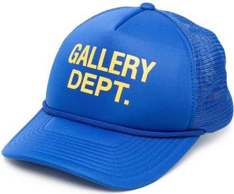Gallery Dept. Cappello da baseball con ricamo - Blu