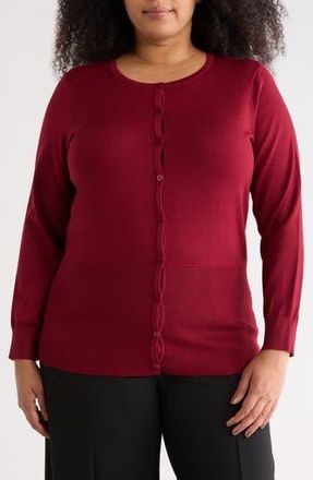 By Design Samantha Cardigan in Biking Red at Nordstrom Rack, Size 3X