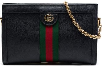 Gucci Pre-owned Gucci Small Calfskin Web Ophidia Chain Crossbody Ladies XY9WH2D9BWBA0GE8