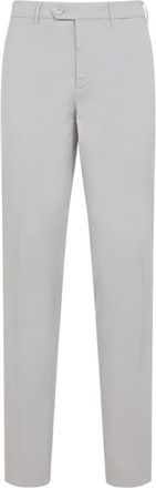 Brunello Cucinelli Light Grey Slim-fit Pant