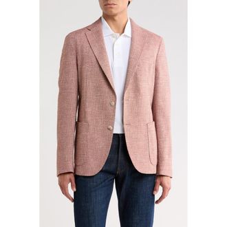BOSS Hanry Dark Orange Cotton & Wool Blend Sport Coat at Nordstrom Rack, Size 42