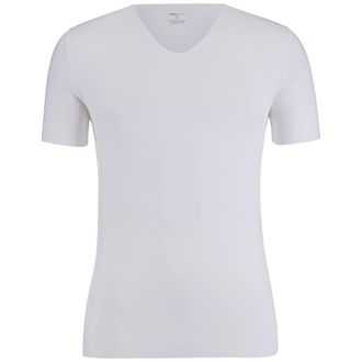 Isa Rundhalsshirt ISA BODYWEAR 320112, Herren, Gr. XL, weiss (0100), Feinripp, Obermaterial: 87% Modal (TENCEL), 13% Elasthan, unifarben, Basic, k&ouml;rpernah