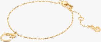Kate Spade New York Initial Script Bracelet