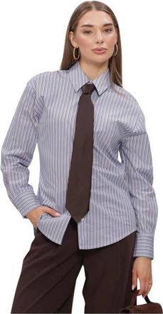 Simple Dames, Blouses & Shirts, Veelkleurig, Maat: XS