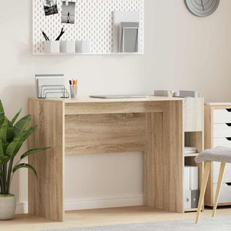 vidaXL Vidaxl Scrivania Rovere Sonoma Legno Ingegnerizzato 109 X 50 X 78