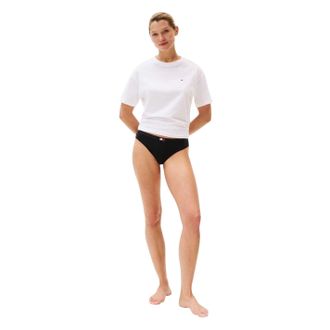 Tommy Hilfiger Heritage-logo-string voor dames (set van 3) (Zwart)