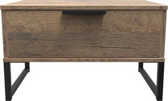 Welcome Furniture Havana Ready Assembled Side Table with 1 Drawer - Vintage Oak - Welcome Furniture | TJ Hughes