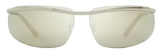 Bally BY0111 Rimless Sunglasses - Palladium