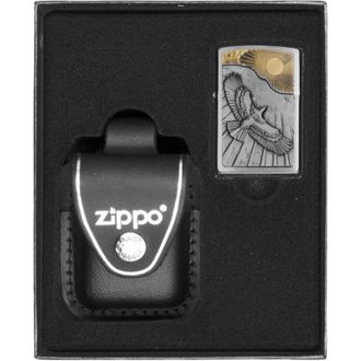 OEM Juego De Encendedores Zippo Eagle Sun Flight Set De Regalo N.&ordm; 3