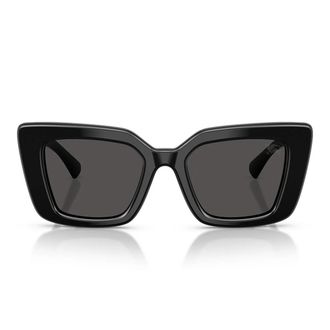 Burberry Sunglasses Be4476 300187 Black/Dark Gray Women