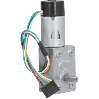 OEM Motorreductor Met&aacute;lico Jgy-370 Con Autobloqueo, Eje &Uacute;nico, 24 V Cc, 10 Rpm