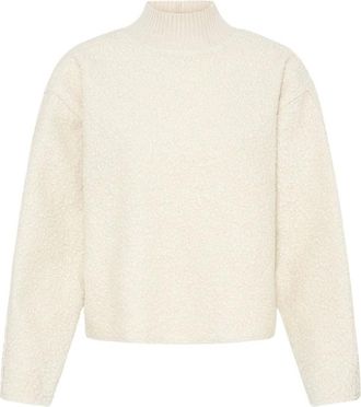 Ichi Pullover Curley - - Knitwear - Donna - Bianco - XS