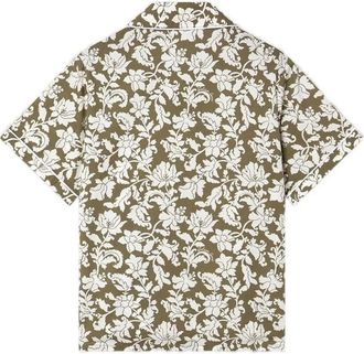 Golden Goose Kids Floral~print Shirt Ss26 Ch