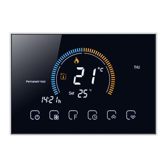 OEM Termostato Programable De 95-240 V, 5+1+1 Periodos, Pantalla T&aacute;ctil Lcd Retroiluminada, Funci&oacute;n De Bloqueo Del Termostato Para Caldera De Agua/gas