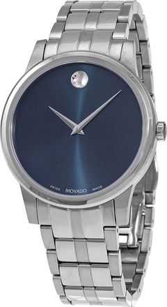 Movado Quartz Blue Dial Mens Watch 0607534