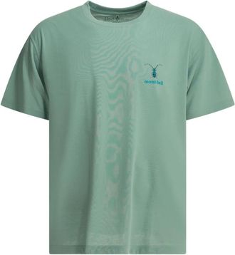 Montbell Wickron T Beetles - Heren - T-shirts - Blauw - XL - Katoen - Tops