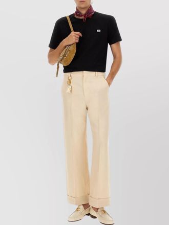 Valentino crew neck t-shirt short sleeves signature vlogo