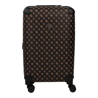 Guess Large Suitcases, female, Brown, Size: ONE SIZE Brown Large Suitcase Y74529880Bro