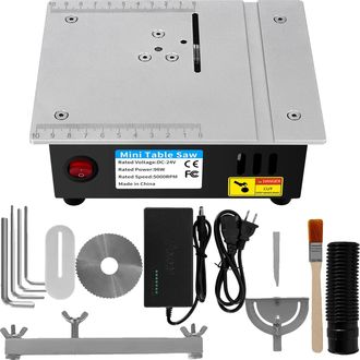 OEM Mini Sierra De Banco, 96 W De Potencia, 7 Velocidades Ajustables, 96 W