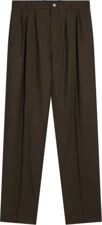 Saint Laurent Suit Trousers, male, Green, L, Regular Fit Trousers