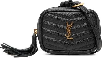 Saint Laurent Pre-owned Saint Laurent Baby Matelasse Grain De Poudre Monogram Lou Camera Bag Ladies I2NNW0UD8WEMM7BU