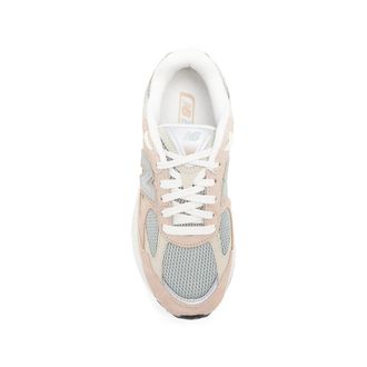 New Balance Suede and Mesh Sneakers - Green