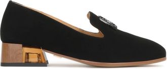 Kazar Dames zwarte casual schoenen - Dames - Loafers - Zwart - 36 EU - Leer - Schoenen