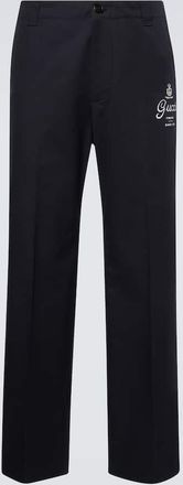 Gucci Printed cotton twill straight pants