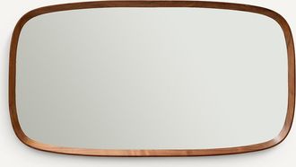 AM.PM Spiegel, rechthoekig in notenhout, H110cm, Orion