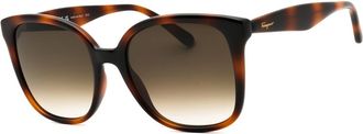 Ferragamo SF1072S 240 Womens Sunglasses Tortoiseshell Size 56