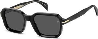 Eyewear by David Beckham DB 7147/S Zonnebril - Heren - Zonnebrillen - Zwart - 52 MM - Accessoires