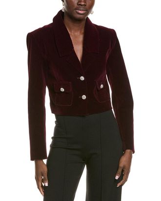 endless rose Cropped Collared Blazer