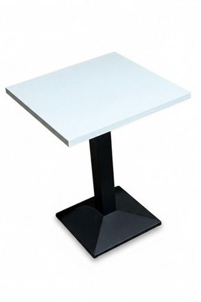 Regalos Miguel Mesas Auxiliares - Mesa Kuat Black 70 Cm - Blanco