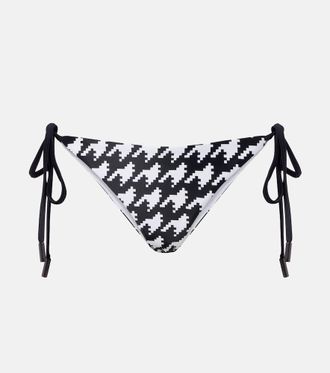 Perfect Moment Slip bikini pied-de-poule