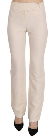 Laurel High Waist Silk Blend Fla Dress Trousers Womens Pants