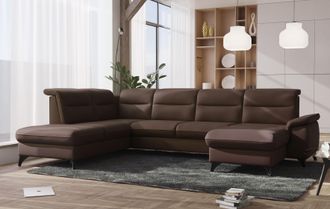 Sit&more Wohnlandschaft »Astoria U-Form« wahlweise mit motorischer Relaxfunktion