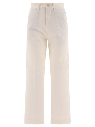 Polo Ralph Lauren Flared Chino Pants Trousers White