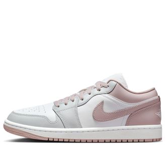 Nike Jordan (WMNS) Air Jordan 1 Low Particle Rose White Neutral Grey DC0774-606