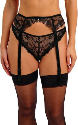 Freya Fascinate Garter Belt in Black at Nordstrom, Size X-Small