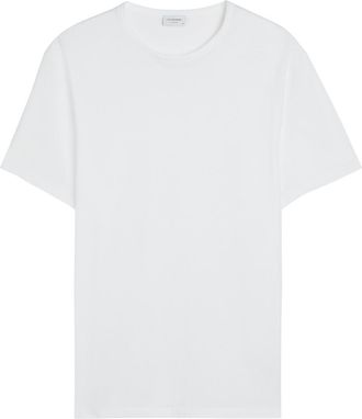 L'Estrange Classic Cotton T-shirt - White - Xxl