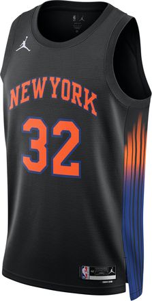 Nike Jordan New York Knicks 2025/26 Statement Edition Nike Mens Dri-FIT NBA Swingman Jersey in Black | HM4878-011