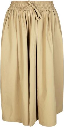 Save The Duck Asap Midi Rok - Dames - Midirokken - Bruin - XS - Rokken