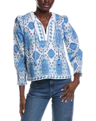 Sail to Sable Tassel Front Top