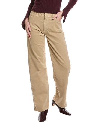 Mother The Dodger Sneak Taos Taupe Straight Leg Jean
