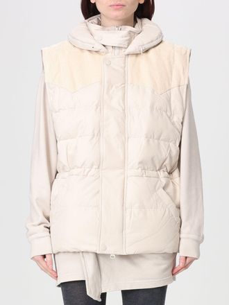 Isabel Marant Gilet con cappuccio in cotone e tessuto tecnico Isabel Marant Etoile
