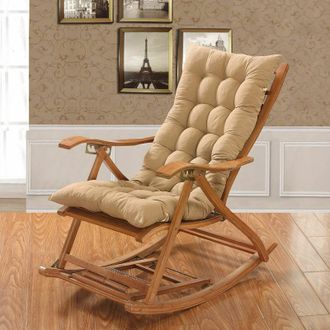 OEM Coj&iacute;n De Asiento Y Respaldo Para Tumbona Reclinable - Juego De 2, Poli&eacute;ster Resistente, Gris Antracita, 50 X 50 Cm