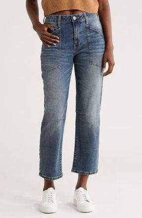 Kut from the Kloth Shay Barrel Jeans in Waterlily at Nordstrom Rack, Size 16