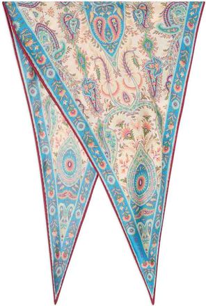 Etro Paisley Print Scarf